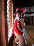[Cosplay] Reimu Hakurei with dildo and toys - Touhou Project Cosplay(40)